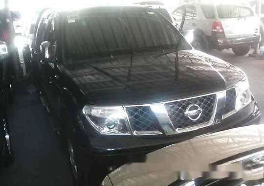 Black Nissan Frontier Navara 2014 for sale in Manila