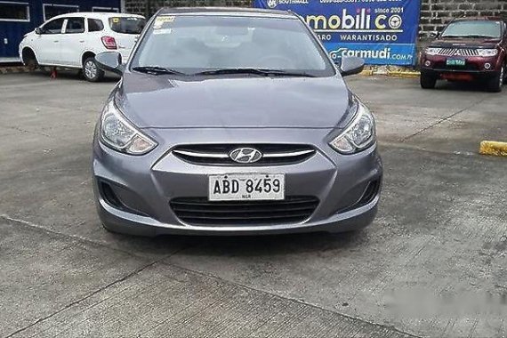 Sell Grey 2015 Hyundai Accent at 64000 km