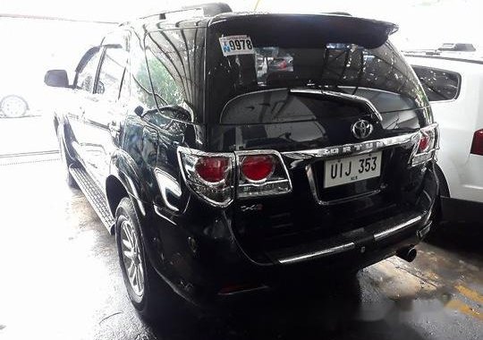 Black Toyota Fortuner 2012 for sale Automatic