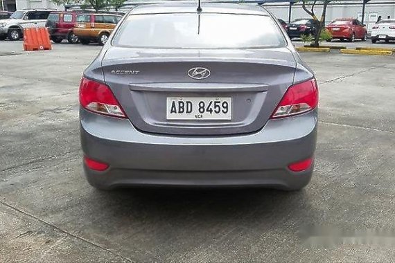 Sell Grey 2015 Hyundai Accent at 64000 km