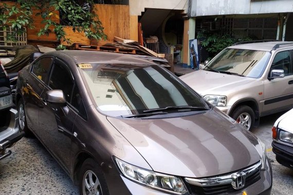 Brown Honda Civic 2013 at 90000 km for sale in Muntinlupa