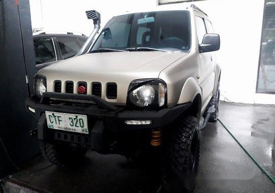 Silver Suzuki Jimny 2003 Automatic Gasoline for sale in Quezon City