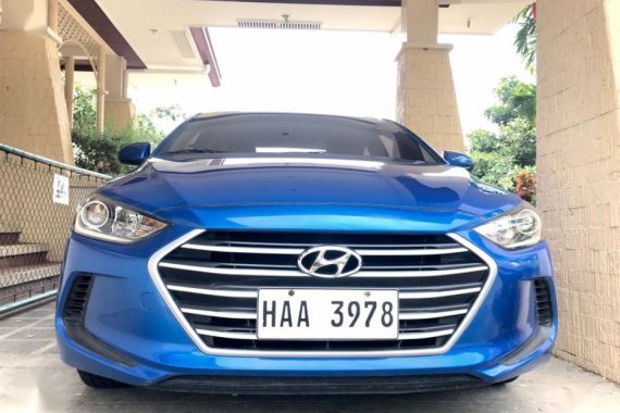 Hyundai Elantra 2017 Manual Gasoline for sale in Cebu City