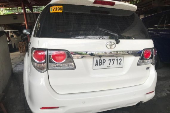 Sell White 2016 Toyota Fortuner in Quezon City