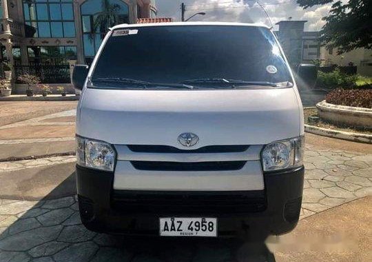 White Toyota Hiace 2014 for sale in Talisay