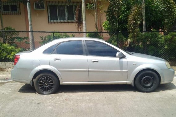 Silver Chevrolet Optra 2003 Manual for sale