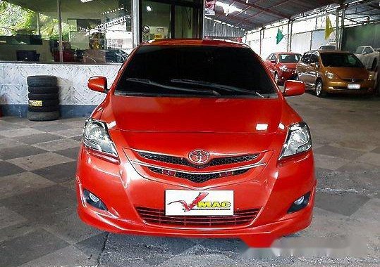 Orange Toyota Vios 2009 at 85000 km for sale 