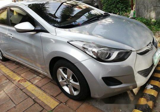 Sell Silver 2012 Hyundai Elantra Manual Gasoline at 79000 km 