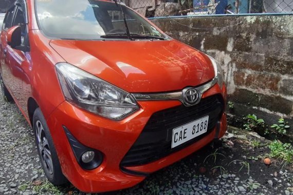 Sell 2nd Hand 2017 Toyota Wigo at 10000 km in Quezon City