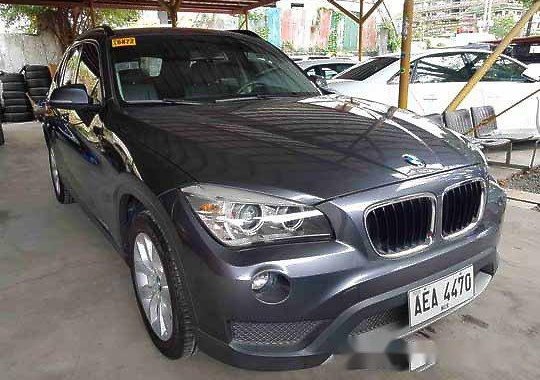 Selling Grey Bmw X1 2014 at 41831 km 