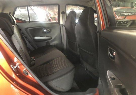 Selling Orange Toyota Wigo 2017 at 8800 km 