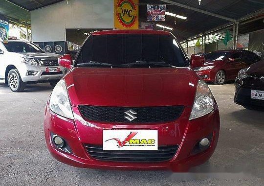 Red Suzuki Swift 2011 at 61000 km for sale