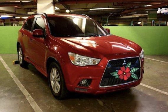 Red Mitsubishi Asx 2012 at 60000 km for sale