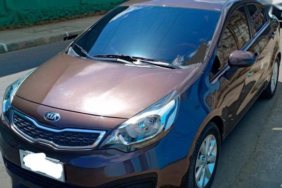 Kia Rio 2014 Sedan Manual Gasoline for sale in Mandaue