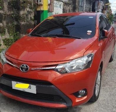 Orange Toyota Vios 2016 for sale in Indang 