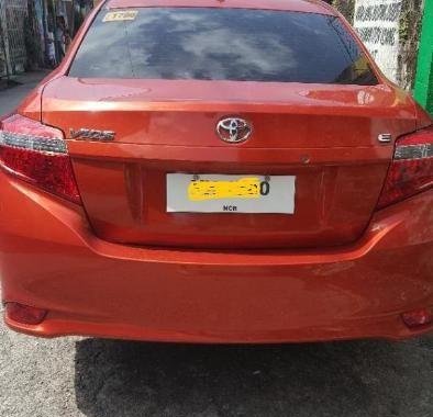 Orange Toyota Vios 2016 for sale in Indang 