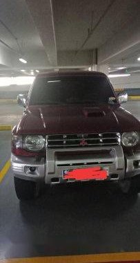 Red Mitsubishi Pajero 2005 Automatic Diesel for sale