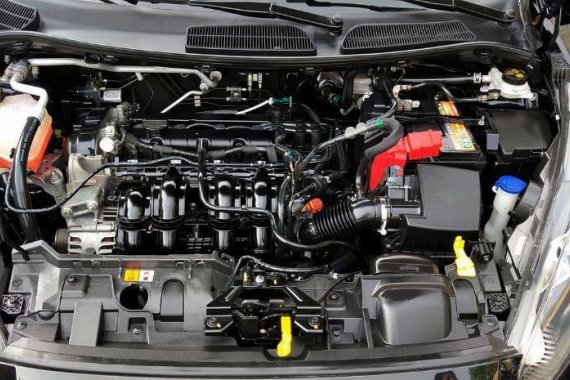 Black Ford Fiesta 2016 Automatic Gasoline for sale in Cainta