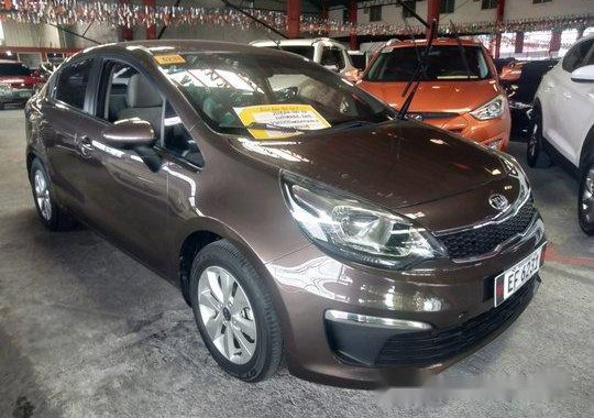 Selling Brown Kia Rio 2015 in Quezon City 