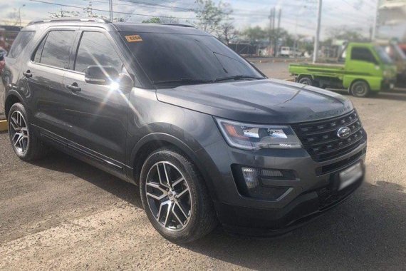 Sell 2nd Hand 2016 Ford Explorer Automatic Gasoline in Mandaue