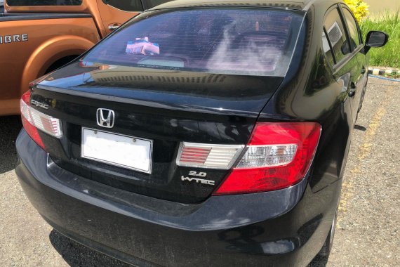 Selling Black Honda Civic 2013 in Cabuyao