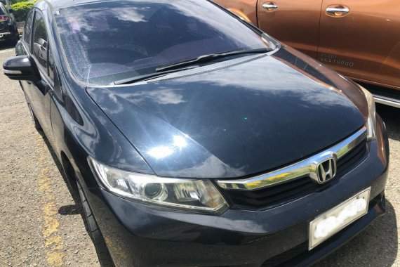 Selling Black Honda Civic 2013 in Cabuyao