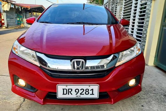 Red 2016 Honda City at 19000 km for sale 