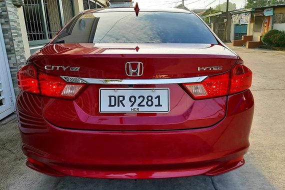 Red 2016 Honda City at 19000 km for sale 