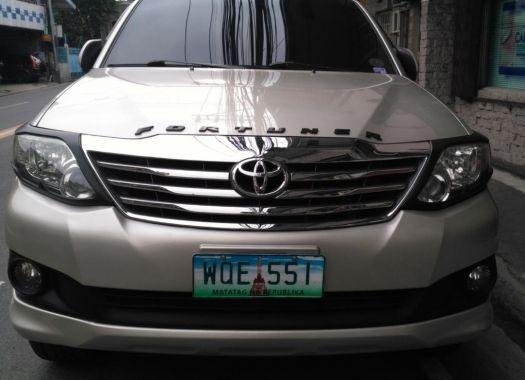 2014 Toyota Fortuner for sale in Parañaque