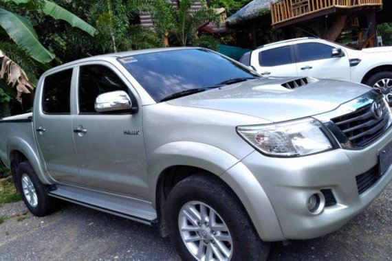 Selling 2nd Hand Toyota Hilux 2014 Automatic Diesel at 110000 km in Gumaca