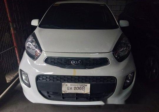 White Kia Picanto 2017 for sale in Makati