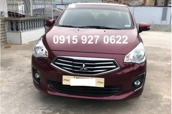 Sell Red 2017 Mitsubishi Mirage G4 Hatchback Manual Gasoline at 3720 km 