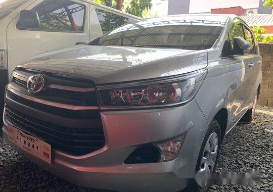 Silver Toyota Innova 2018 Manual Diesel for sale in Quezon City