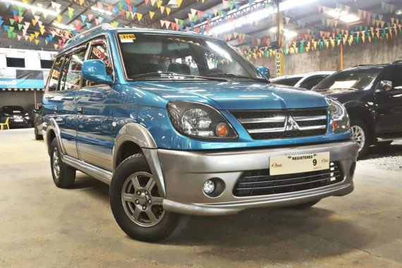 Blue 2017 Mitsubishi Adventure Manual Diesel for sale in Quezon City 