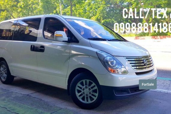 Selling 2nd Hand Hyundai Grand Starex 2015 Manual Diesel at 37000 km in Quezon City