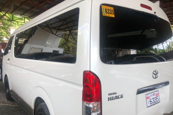 Sell 2nd Hand 2017 Toyota Hiace Automatic Diesel at 10000 km in Quezon City