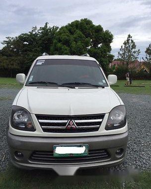 White Mitsubishi Adventure 2012 Manual Diesel for sale 