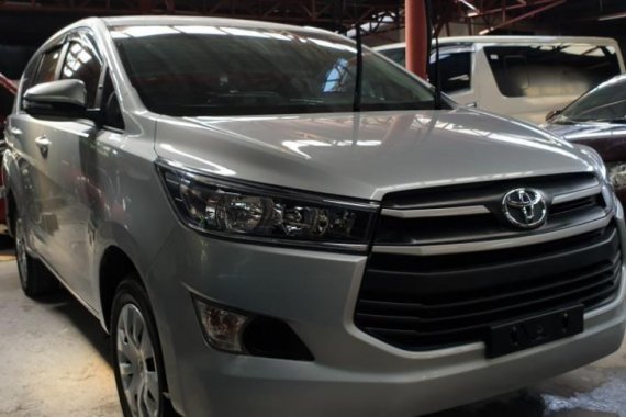 Silver Toyota Innova 2018 Manual Diesel for sale in Quezon City