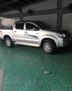 Selling Silver Toyota Hilux 2013 Manual Diesel in Manila