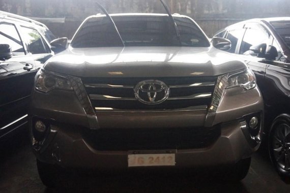 Beige Toyota Fortuner 2016 for sale in Manila