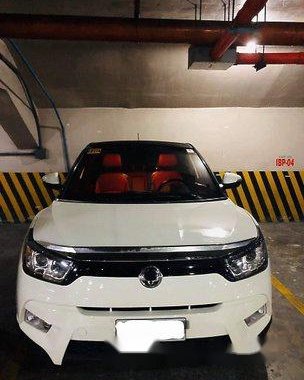 White Ssangyong Tivoli 2016 for sale in Manila