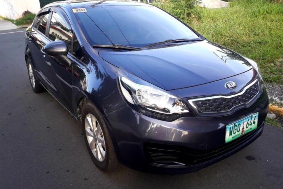 2nd Hand Kia Rio 2013 Manual Gasoline for sale in Quezon City