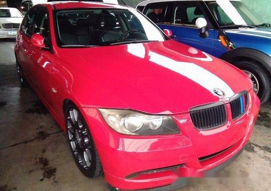 Red Bmw 320I 2007 Automatic Gasoline for sale in Quezon City
