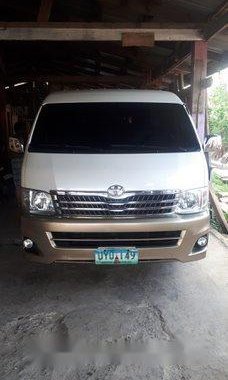 White Toyota Hiace 2013 for sale in Alaminos