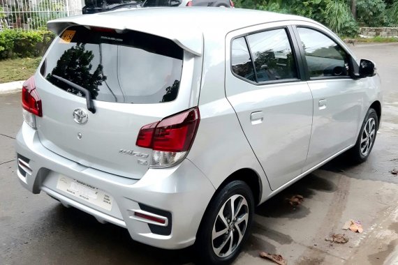 Sell Sliver 2018 Toyota Wigo in Quezon City 