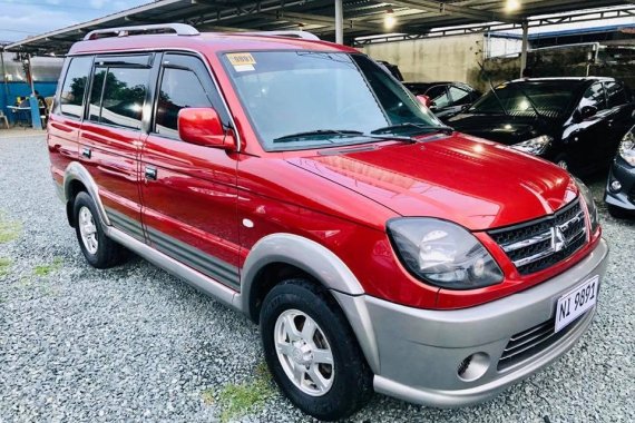 Red 2015 Mitsubishi Adventure at 45000 km for sale 