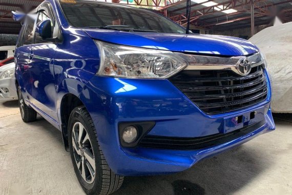 Blue Toyota Avanza 2018 Suv for sale in Quezon City