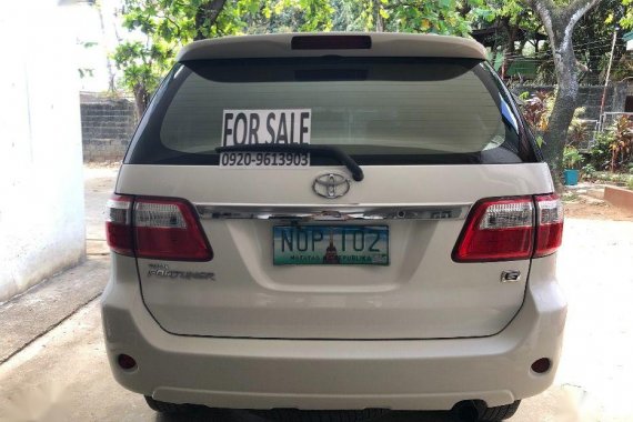 Selling Toyota Fortuner 2010 Automatic Diesel in Antipolo