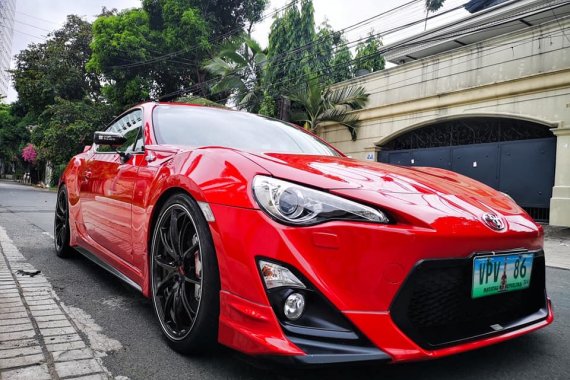 Red 2013 Toyota 86 Coupe at 9800 km for sale 