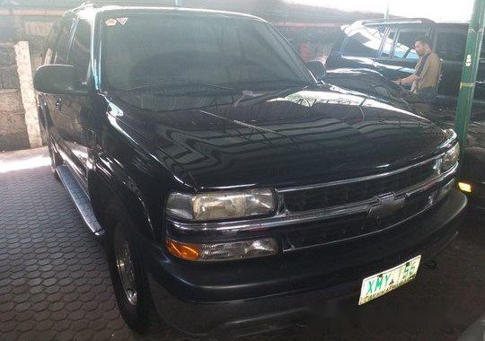 Black Chevrolet Tahoe 2003 for sale in Manila 